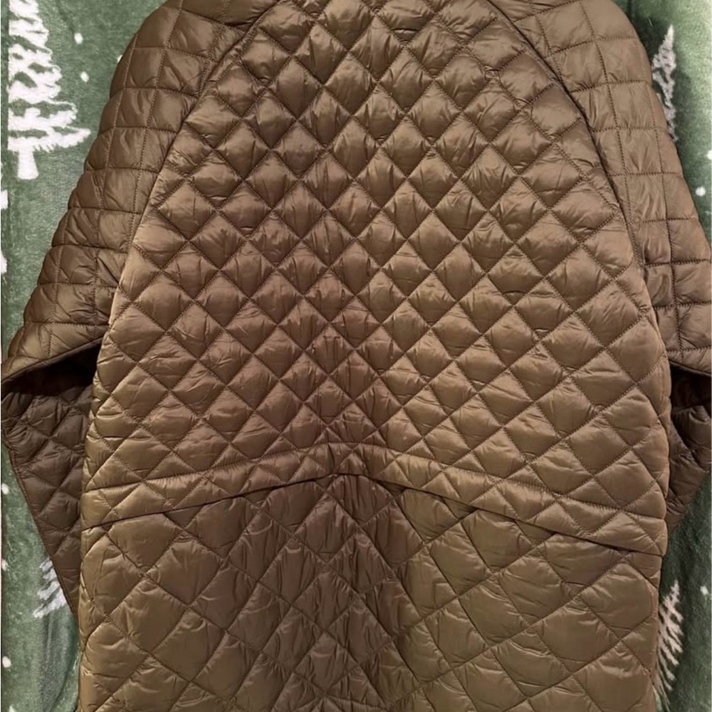 Athleta Olive Green Quilted Jacket - image 2